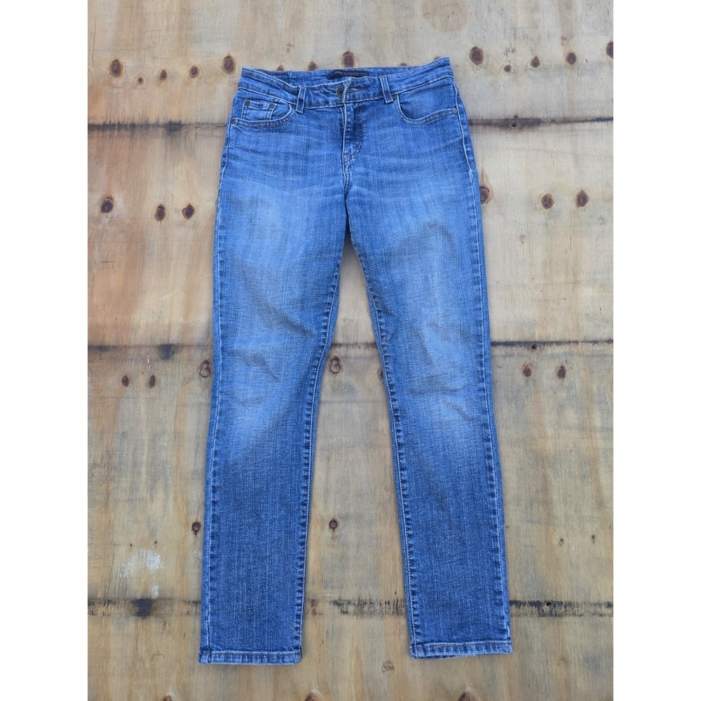 Levis Jeans Womens 8M Classic Skinny Leg Mid Rise Blue Denim 15x30